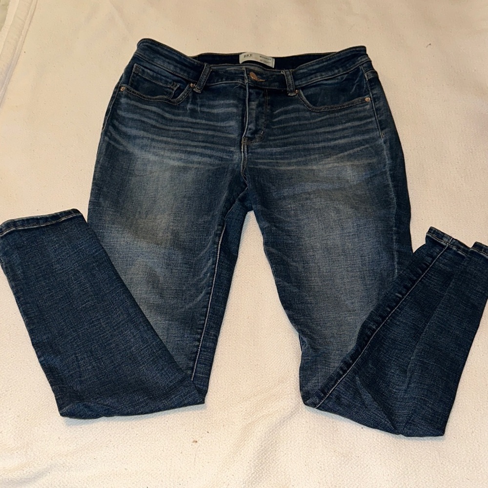 BKE Dark Wash Skinny Jeans